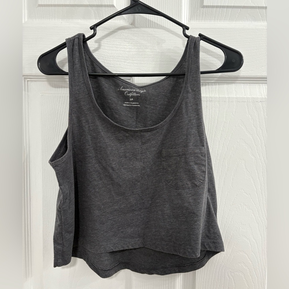 Cropped American Eagle Tank Top
